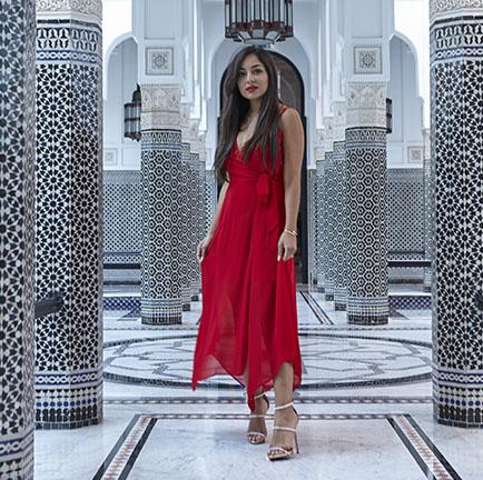 Séance photo Shooting Star à la Mamounia de Marrakech