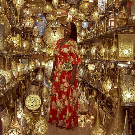 Séance photo Shooting Star dans le souk de Marrakech